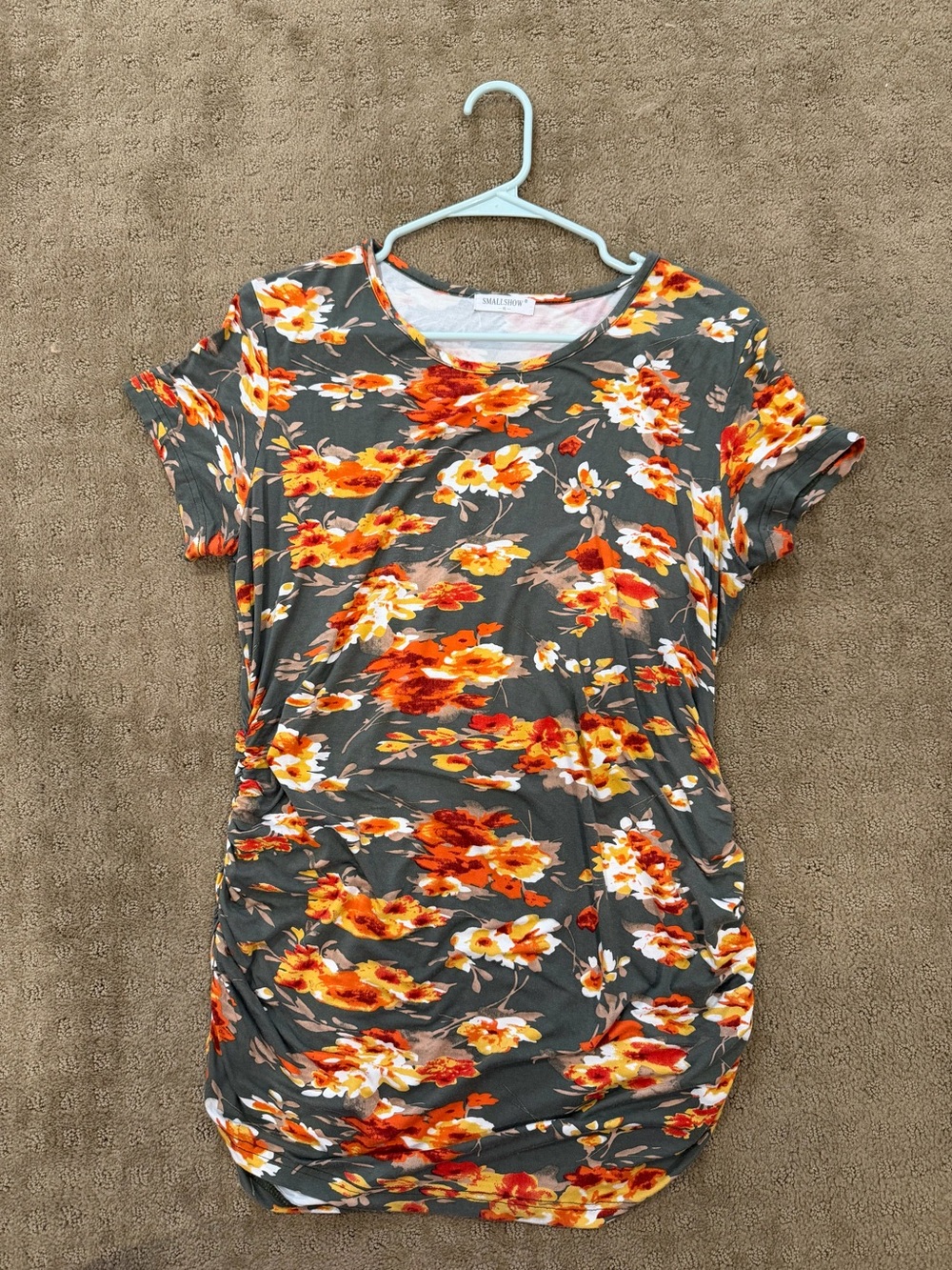Floral Maternity Shirt